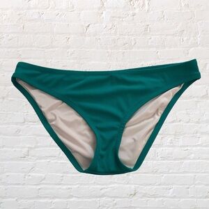 🛍🏙3️⃣ for $1️⃣5️⃣ Shade & Shore ribbed turquoise midrise bikini bottom